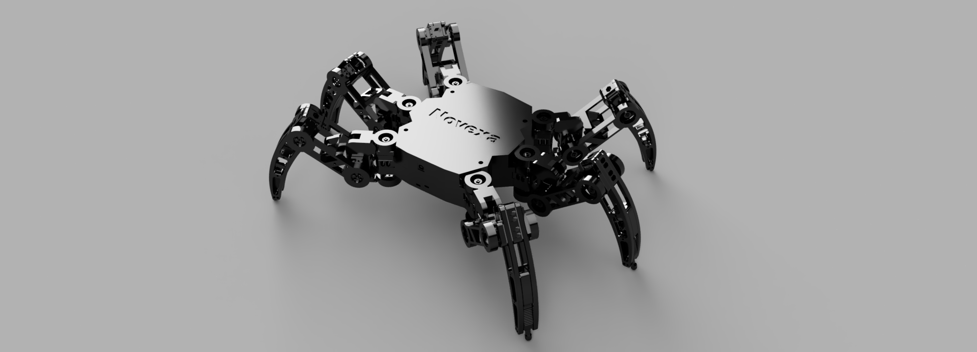 Novexa adaptive hexapod prototype